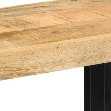 vidaXL Ράφι τοίχου 70x33x35cm Στερεό ακατέργαστο ξύλο Mango