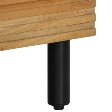 vidaXL Highboard καφέ 60x33x100cm μασίφ ξύλο Mango