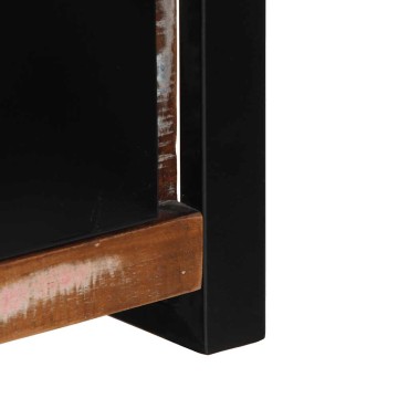 ντουλάπι τηλεόρασης vidaXL 100x30x35cm από μασίφ ξύλο αναγεννημένο