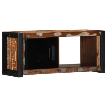 ντουλάπι τηλεόρασης vidaXL 80x30x35cm από μασίφ ξύλο αναγεννημένο