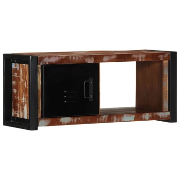 ντουλάπι τηλεόρασης vidaXL 80x30x35cm από μασίφ ξύλο αναγεννημένο