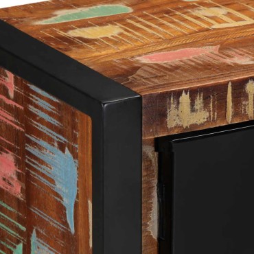 ντουλάπι τηλεόρασης vidaXL 80x30x35cm από μασίφ ξύλο αναγεννημένο