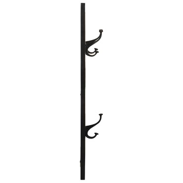 vidaXL Ράφι για παλτά Πολύχρωμο 40x2x80 cm Ξύλο μασίφ αναγεννημένο