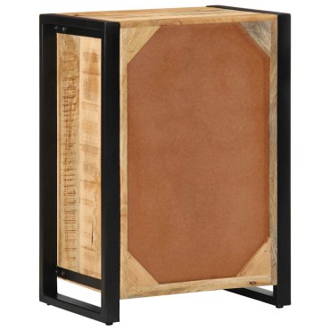 vidaXL Sideboard 50x35x70cm Στερεό ακατέργαστο ξύλο Mango 1 τεμ.