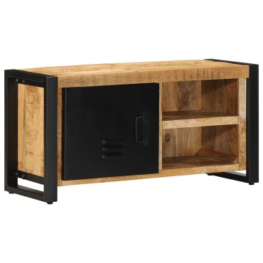 ντουλάπι τηλεόρασης vidaXL 80x30x40cm Στερεό ακατέργαστο ξύλο Mango