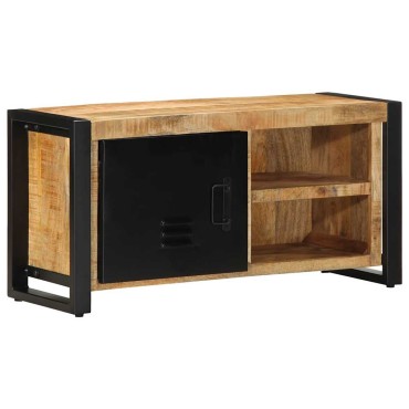 ντουλάπι τηλεόρασης vidaXL 80x30x40cm Στερεό ακατέργαστο ξύλο Mango