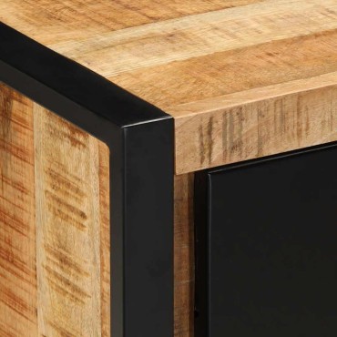 ντουλάπι τηλεόρασης vidaXL 80x30x40cm Στερεό ακατέργαστο ξύλο Mango