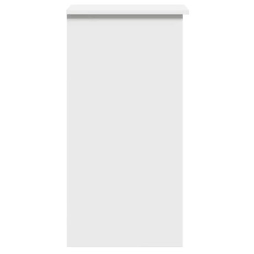 Γραφείο vidaXL με ράφια Λευκό 84x40x78cm Κατασκευασμένο ξύλο 1 τεμ.