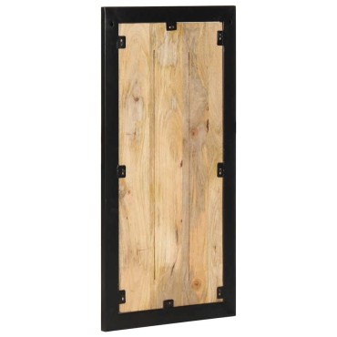 vidaXL Ράφι για παλτά 40x2x80 cm Στερεό ακατέργαστο ξύλο Mango