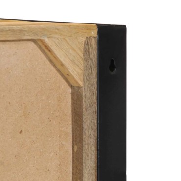 vidaXL Κομοδίνο 40x35x40cm Στερεό ακατέργαστο ξύλο Mango 1 τεμ.