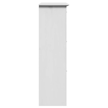 Ράφι παπουτσιών vidaXL "BODO" Λευκό 80x35x118cm