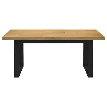 vidaXL Τραπεζαρία "NOAIN" Πόδια σε σχήμα U 180x90x75cm 1 τεμ.