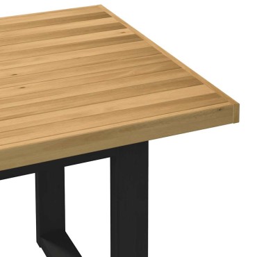vidaXL Τραπεζαρία "NOAIN" Πόδια σε σχήμα U 180x90x75cm 1 τεμ.
