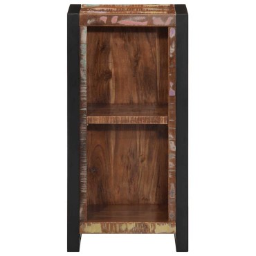 vidaXL Κομοδίνο 40x30x80cm από μασίφ ξύλο αναγεννημένο
