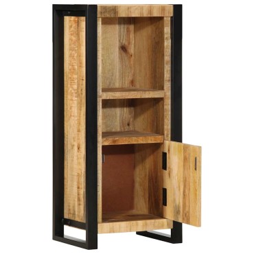 ντουλάπι μπάνιου vidaXL 40x30x90cm από μασίφ ξύλο Rough Mango