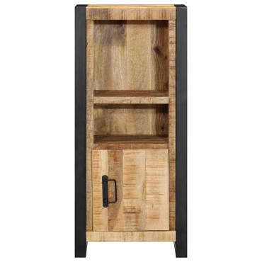 ντουλάπι μπάνιου vidaXL 40x30x90cm από μασίφ ξύλο Rough Mango
