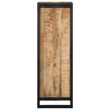 ντουλάπι μπάνιου vidaXL 40x30x90cm από μασίφ ξύλο Rough Mango
