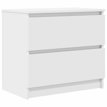 ντουλάπι τηλεόρασης vidaXL Λευκό 60x35x54cm Κατασκευασμένο ξύλο