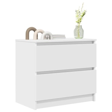 ντουλάπι τηλεόρασης vidaXL Λευκό 60x35x54cm Κατασκευασμένο ξύλο