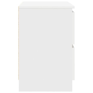 ντουλάπι τηλεόρασης vidaXL Λευκό 60x35x54cm Κατασκευασμένο ξύλο