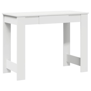 Γραφείο vidaXL Λευκό 100x45x75cm Κατασκευασμένο ξύλο 1 τεμ.