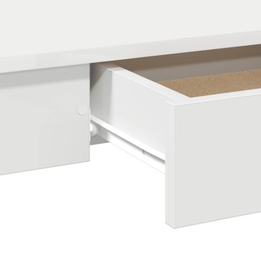 Γραφείο vidaXL Λευκό 100x45x75cm Κατασκευασμένο ξύλο 1 τεμ.
