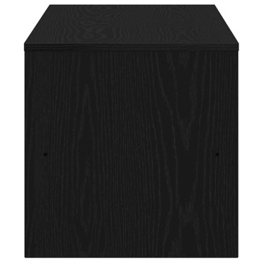 ντουλάπι τηλεόρασης vidaXL Μαύρη βελανιδιά 120x40x40cm