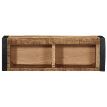 ντουλάπι τηλεόρασης vidaXL 80x30x25cm Στερεό ακατέργαστο ξύλο Mango