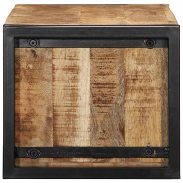 ντουλάπι τηλεόρασης vidaXL 80x30x25cm Στερεό ακατέργαστο ξύλο Mango
