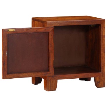 vidaXL Κομοδίνο 40x30x45cm από μασίφ ξύλο ακακίας 1 τεμ.