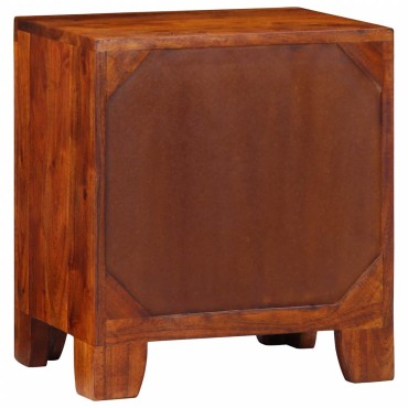 vidaXL Κομοδίνο 40x30x45cm από μασίφ ξύλο ακακίας 1 τεμ.