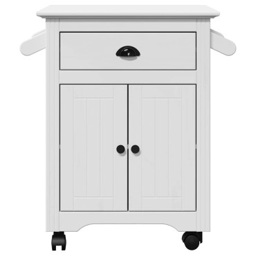 vidaXL Καροτσάκι κουζίνας "BODO" Λευκό 72x45x80cm