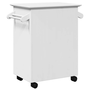 vidaXL Καροτσάκι κουζίνας "BODO" Λευκό 72x45x80cm