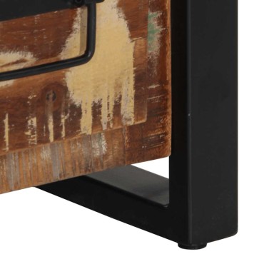 vidaXL Sideboard 50x35x70cm Ξύλο μασίφ αναγεννημένο 1 τεμ.