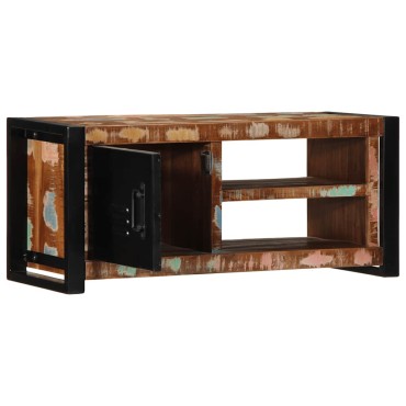 ντουλάπι τηλεόρασης vidaXL 80x30x35cm από μασίφ ξύλο αναγεννημένο