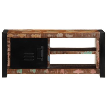 ντουλάπι τηλεόρασης vidaXL 80x30x35cm από μασίφ ξύλο αναγεννημένο