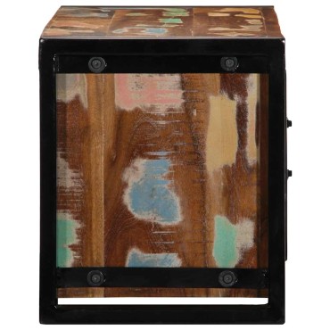 ντουλάπι τηλεόρασης vidaXL 80x30x35cm από μασίφ ξύλο αναγεννημένο