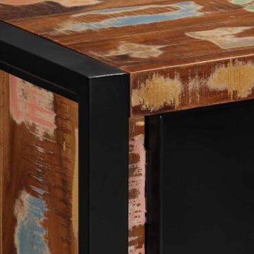 ντουλάπι τηλεόρασης vidaXL 80x30x35cm από μασίφ ξύλο αναγεννημένο