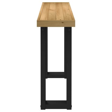 vidaXL Τραπέζι κονσόλας NOAIN με πόδια σχήματος U 120x30x75cm