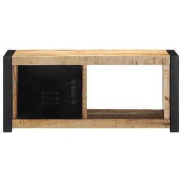 ντουλάπι τηλεόρασης vidaXL 80x30x35cm Στερεό ακατέργαστο ξύλο Mango