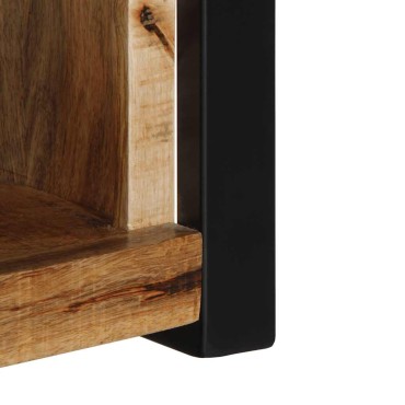 ντουλάπι τηλεόρασης vidaXL 80x30x35cm Στερεό ακατέργαστο ξύλο Mango