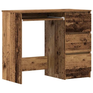 Γραφείο vidaXL Παλιό ξύλο 90x45x76cm Κατασκευασμένο ξύλο 1 τεμ.