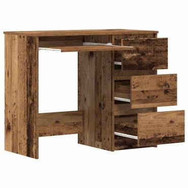 Γραφείο vidaXL Παλιό ξύλο 90x45x76cm Κατασκευασμένο ξύλο 1 τεμ.