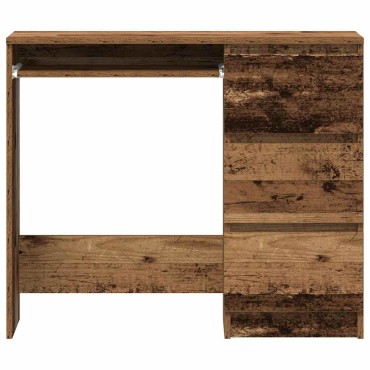 Γραφείο vidaXL Παλιό ξύλο 90x45x76cm Κατασκευασμένο ξύλο 1 τεμ.