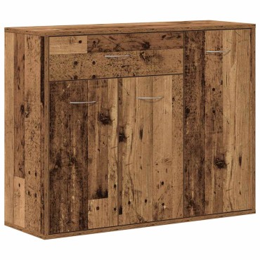 vidaXL Sideboard Παλιό ξύλο 88x30x70cm Ξύλο μηχανής 1 τεμ.