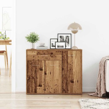 vidaXL Sideboard Παλιό ξύλο 88x30x70cm Ξύλο μηχανής 1 τεμ.