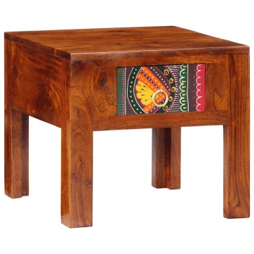 vidaXL Κομοδίνο 40x40x36cm από μασίφ ξύλο ακακίας 1 τεμ.
