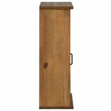 vidaXL κρεμαστό ντουλάπι HALDEN με συρόμενη πόρτα 49x22,5x70cm Πεύκο 1 τεμ.