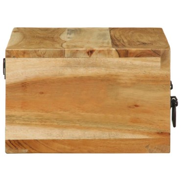 vidaXL Επίτοιχο ντουλάπι τηλεόρασης 60x30x19cm Μασίφ ξύλο ακακίας