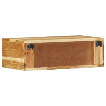 vidaXL Επίτοιχο ντουλάπι τηλεόρασης 60x30x19cm Μασίφ ξύλο ακακίας